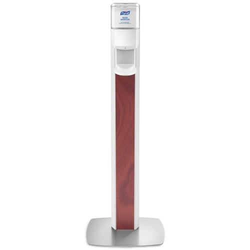 Distributeur sur pied avec panneau en érable Messenger ES8 PURELL®